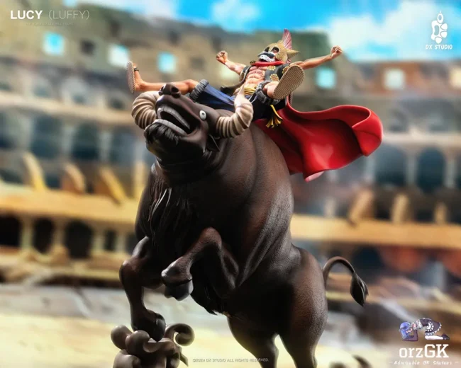 DX Studio - One Piece Monkey D. Luffy on a Bull