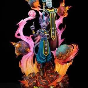 HEX Collectibles & Pickstar Studio - Dragon Ball Super Beerus & Whis 1/4 Statue (Licensed)