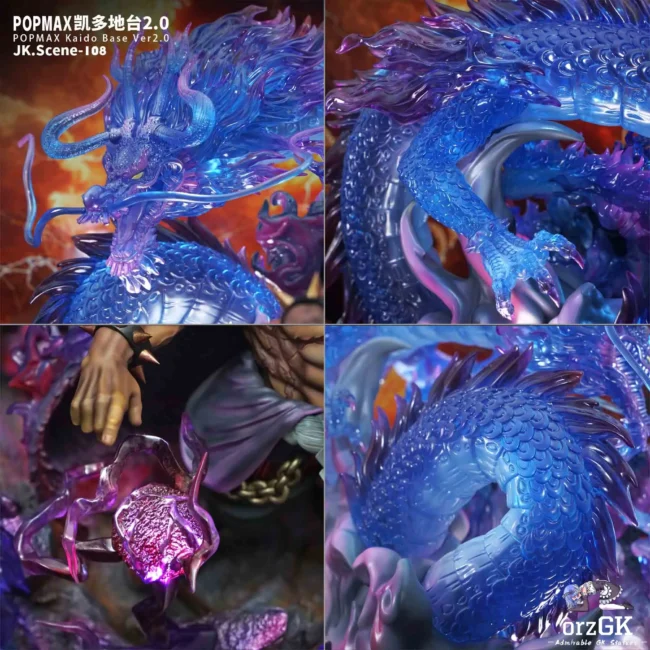 JacksDo Studio - One Piece POPMAX Kaido Base Ver2.0 - Image 7
