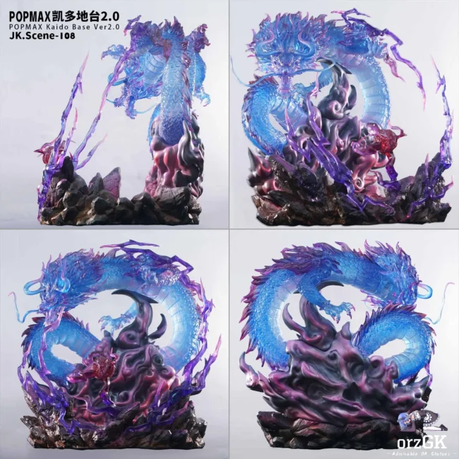 JacksDo Studio - One Piece POPMAX Kaido Base Ver2.0 - Image 9