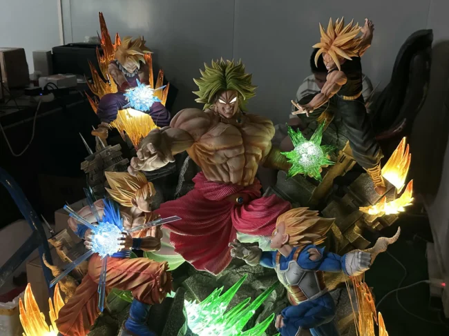Kylin Studio - Dragon Ball Anniversary Series 002 Super Saiyan Battle Broly 2.0 - Image 2