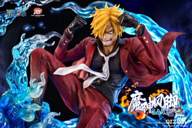 Light Year Studio - One Piece 1/6 Collection Statue Ifrit Jambe SANJI (Licensed) - Image 2
