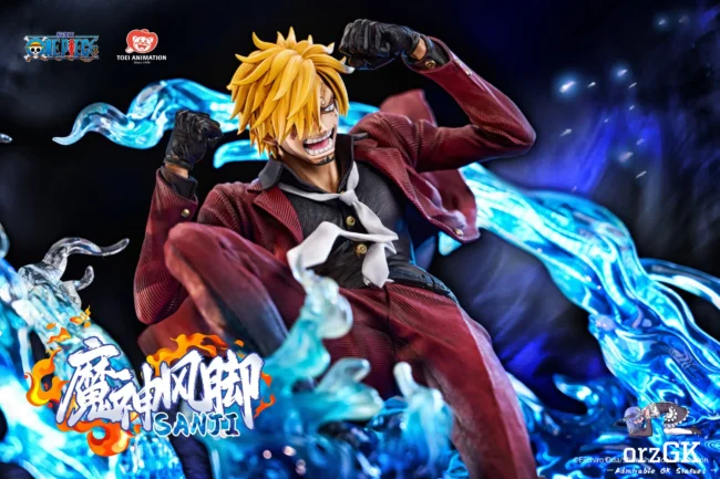 Light Year Studio - One Piece 1/6 Collection Statue Ifrit Jambe SANJI (Licensed) - Image 3