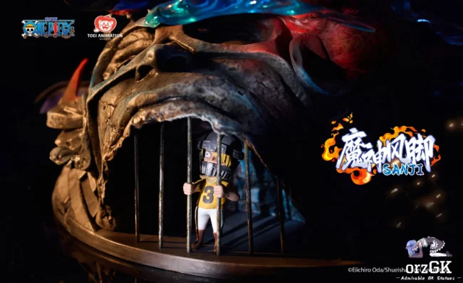 Light Year Studio - One Piece 1/6 Collection Statue Ifrit Jambe SANJI (Licensed) - Image 5