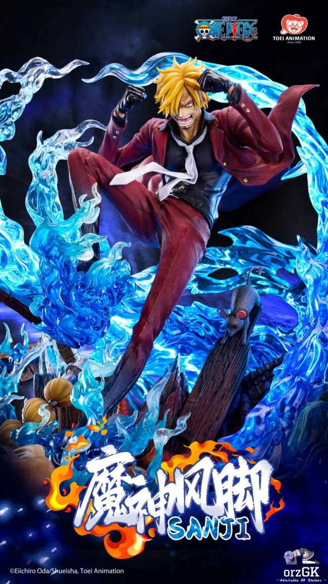 Light Year Studio - One Piece 1/6 Collection Statue Ifrit Jambe SANJI (Licensed) - Image 7