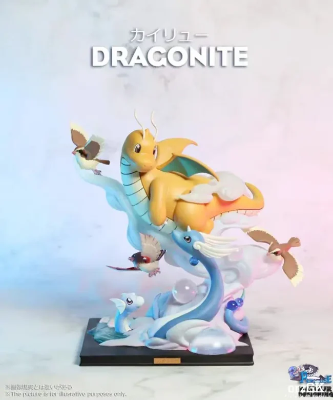 Pc House Studio - Pokémon Dragonite Family