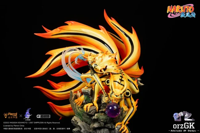Pickstar Studio - Naruto Genuine Authorization Kurama Link Mode naruto Uzumaki 1/6 Statue (Licensed) - Image 3