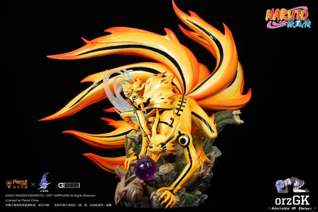 Pickstar Studio - Naruto Genuine Authorization Kurama Link Mode naruto Uzumaki 1/6 Statue (Licensed) - Image 4