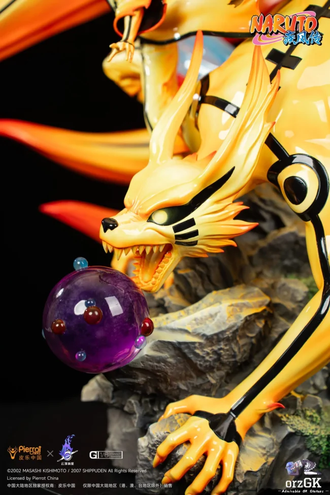Pickstar Studio - Naruto Genuine Authorization Kurama Link Mode naruto Uzumaki 1/6 Statue (Licensed) - Image 8
