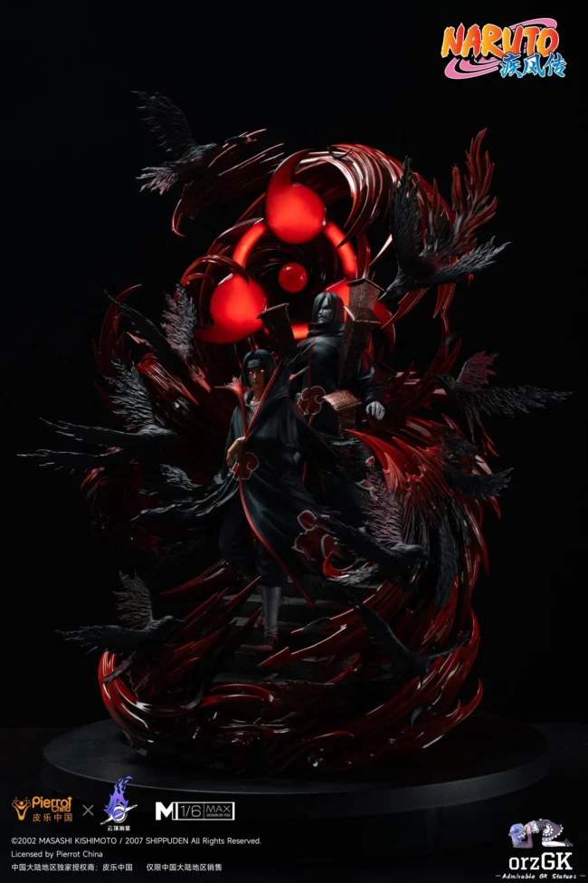 Pickstar Studio - Naruto Officially Licensed Uchiha Itachi 1/6 Statue (Licensed) - Image 3