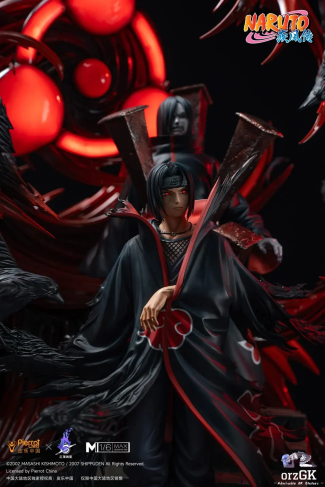 Pickstar Studio - Naruto Officially Licensed Uchiha Itachi 1/6 Statue (Licensed) - Image 7