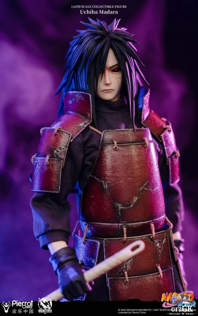 ROCKETTOYS Studio - Naruto Shippuden Uchiha Madara 1/6 Scale Action Figure ROC-005 (Licensed)