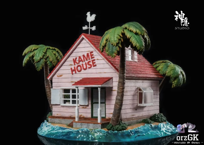 Shen Yin Studio - Dragon Ball Food Series Kame House is open for dinner  Son Goku & Master Roshi & Launch & Kuririn - Image 2