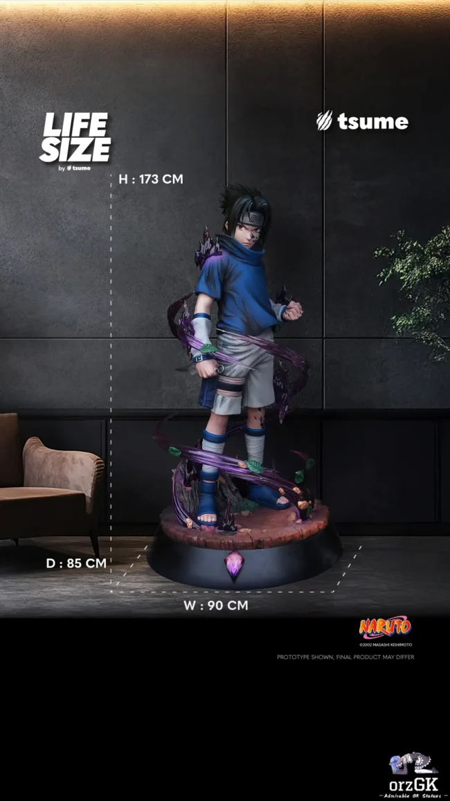 Tsume Studio - Naruto Sasuke Uchiha Life Size (Licensed)