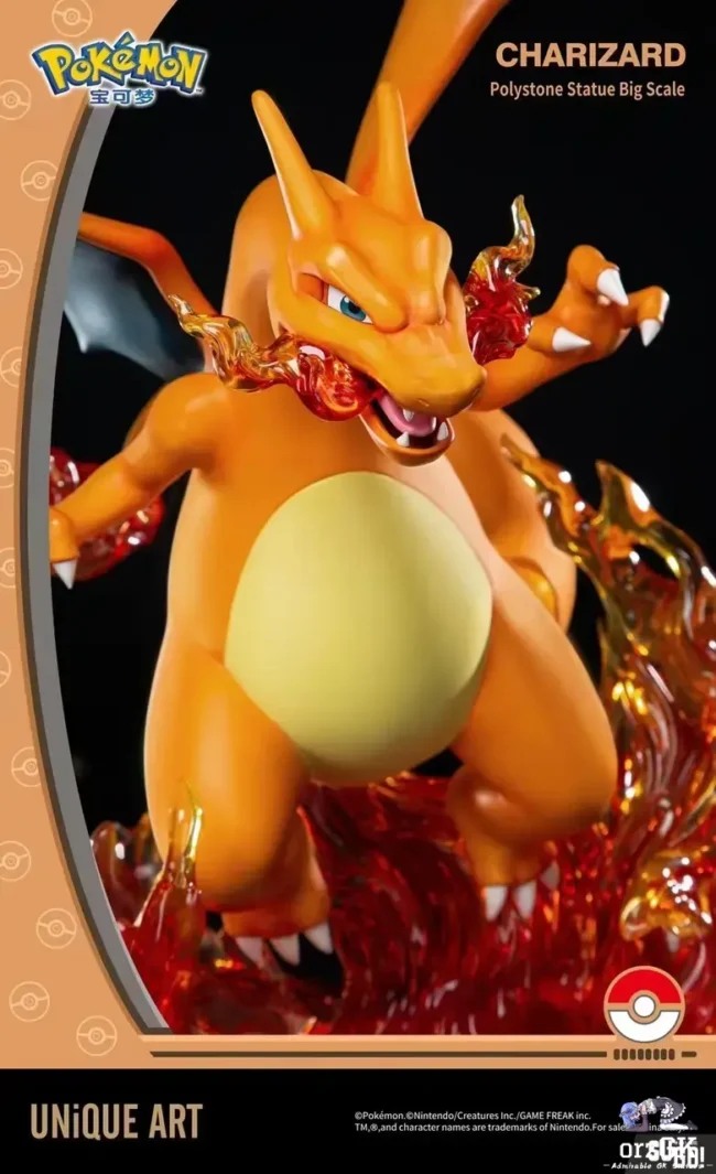 UNIQUE Art Studio - Pokemon Charizard Statue (Licensed)
